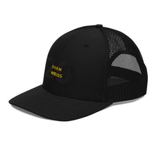 Load image into Gallery viewer, Black on Black Ryan Weiss 20 Trucker Hat