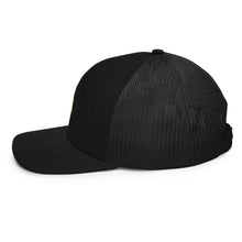 Load image into Gallery viewer, Black on Black Ryan Weiss 20 Trucker Hat