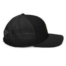 Load image into Gallery viewer, Black on Black Ryan Weiss 20 Trucker Hat