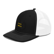 Load image into Gallery viewer, Black on Black Ryan Weiss 20 Trucker Hat