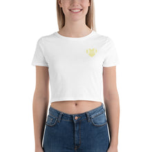 Load image into Gallery viewer, Ryan Weiss Baseball Heart Women’s Crop Tee