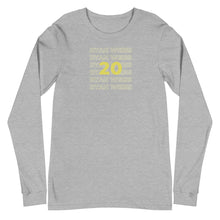 Load image into Gallery viewer, Repeat Ryan 20 Weiss Unisex Long Sleeve Tee
