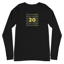 Load image into Gallery viewer, Repeat Ryan 20 Weiss Unisex Long Sleeve Tee
