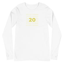 Load image into Gallery viewer, Repeat Ryan 20 Weiss Unisex Long Sleeve Tee
