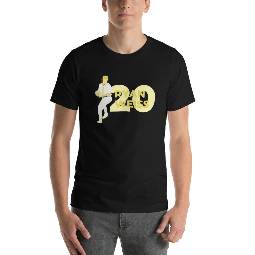 Ryan Weiss 20 Graphic Short-Sleeve Unisex T-Shirt