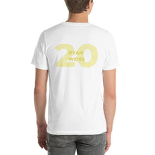 Load image into Gallery viewer, Ryan Weiss 20 Face Graphic and Number on the Back Short-Sleeve T-Shirt Unisex
